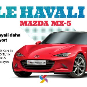 Ki! Kart Bu Kez Mazda MX-5 Kazandırıyor