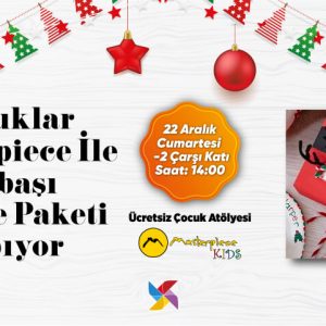 Çocuklar Kent Meydanı AVM’de Yılbaşı Paketleri Yapacak