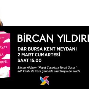 Yazar Bircan Yıldırım Cumartesi Kent Meydanı AVM’de