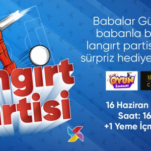 Kent Meydanı AVM’de Babalar Günü’nde Langırt Partisi Heyecanı