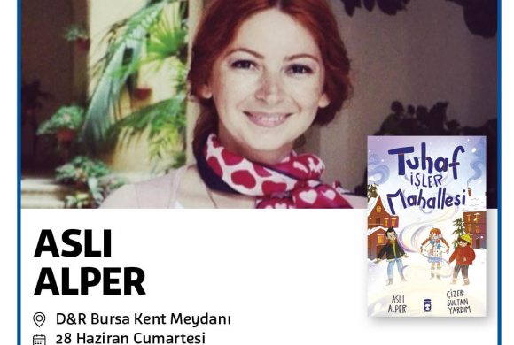 Aslı Alper, Minik Okurlarıyla Kent Meydanı’nda Buluştu!