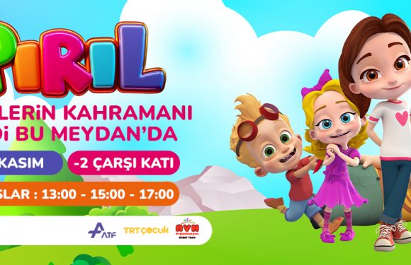 “PIRIL” KENT MEYDANI AVM’DE MİNİKLERLE BULUŞTU!