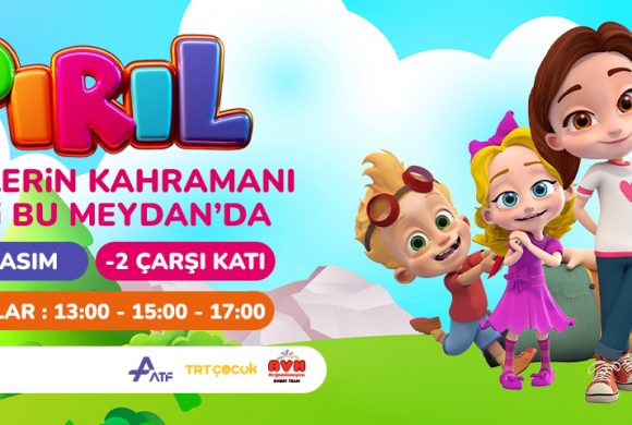 “PIRIL” KENT MEYDANI AVM’DE MİNİKLERLE BULUŞTU!