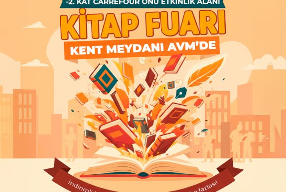 KİTAP FUARI KENT MEYDANI AVM’DE KİTAPSEVERLERLE BULUŞTU