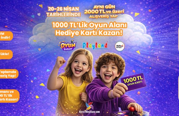 KENT MEYDANI AVM’DE ÇOCUK FESTİVALİ COŞKUSU YAŞANDI