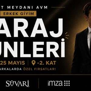 ERKEK GİYİM GARAJ GÜNLERİ KENT MEYDANI AVM’DE ZİYARETÇİLERİYLE BULUŞTU