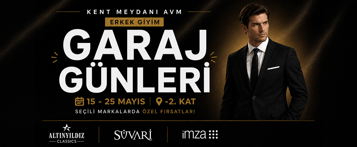 ERKEK GİYİM GARAJ GÜNLERİ KENT MEYDANI AVM’DE ZİYARETÇİLERİYLE BULUŞTU ERKEK GİYİM GARAJ GÜNLERİ KENT MEYDANI AVM’DE ZİYARETÇİLERİYLE BULUŞTU