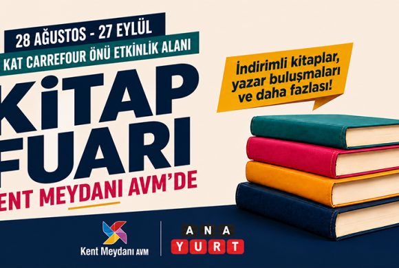 KİTAP FUARI KENT MEYDANI AVM’DE GERÇEKLEŞTİ